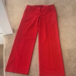 Red Women's Pants